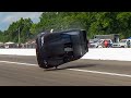 AIRBORNE Across the FINISH LINE! - ("Detroit Hood TV''s PYOP" @ Darana Dragway Milan)