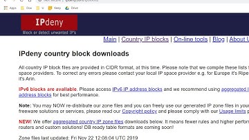Iptables/Netfilter - Blocking Entire Countries using Ipset and Iptables