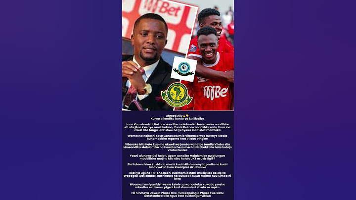 Ahmed Ally awajibu Yanga, Singida kutishia mamlaka
