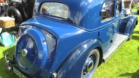 1938 Rover P2 up close