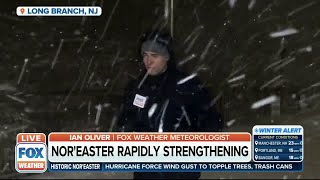Nor'easter Rapidly Strengthens As Zero Visibility Expected In Parts Of Northeast