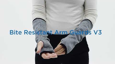 BitePRO® Arm Guards Version 3 Product Features | Bite, Scratch and Pinch Resistant Clothing