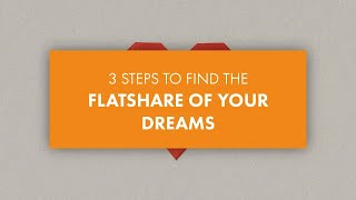 3 Steps to find the flatshare of your dreams screenshot 1