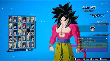 DRAGON BALL: Sparking! ZERO Unlock Characters, Goku (GT), Super Saiyan, 3 & 4