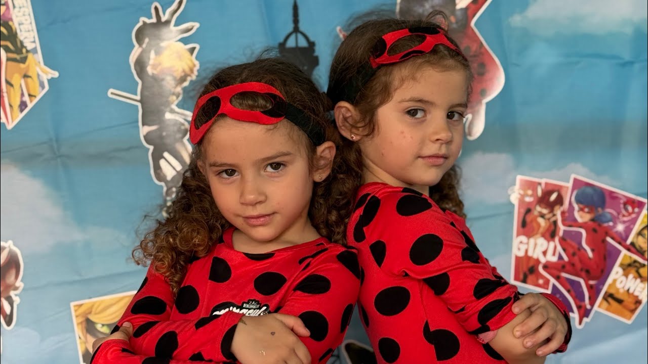 Twin Sisters Ladybug Miraculous Birthday Party