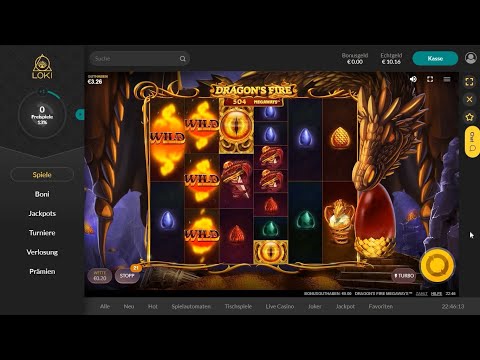 Loki Casino Gameplay Video | Casino zum Mitnehmen | Dragon Fires Slot Echtgeld Gewinn