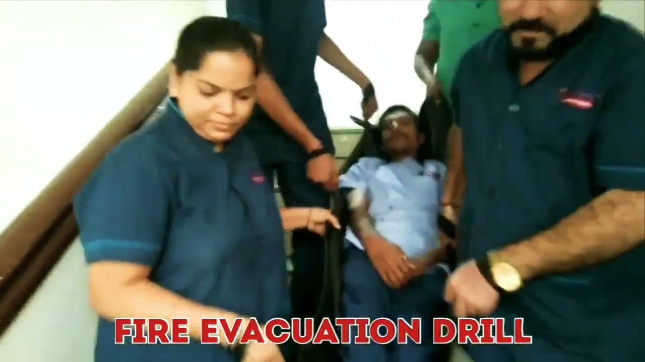 CODE RED / FIRE MOCK DRILL OF APPLE HOSPITAL NX (DOMBIVLI) BY GANESH SULE