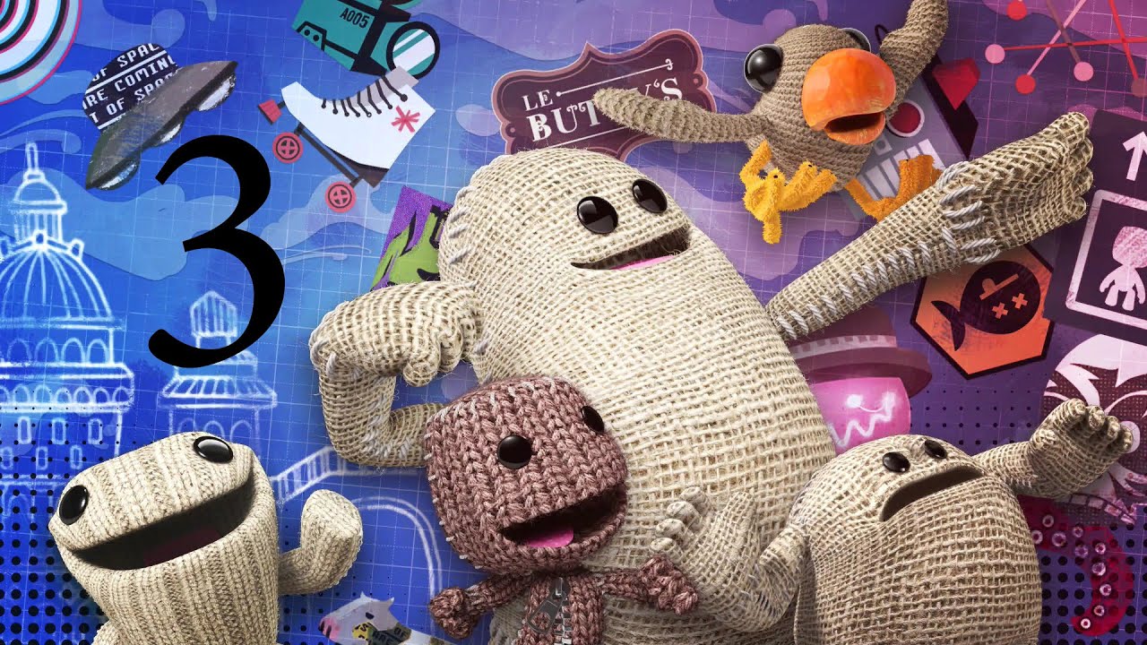 Little Big Planet 3 - Часть 3: 3D Передвижение между слоями