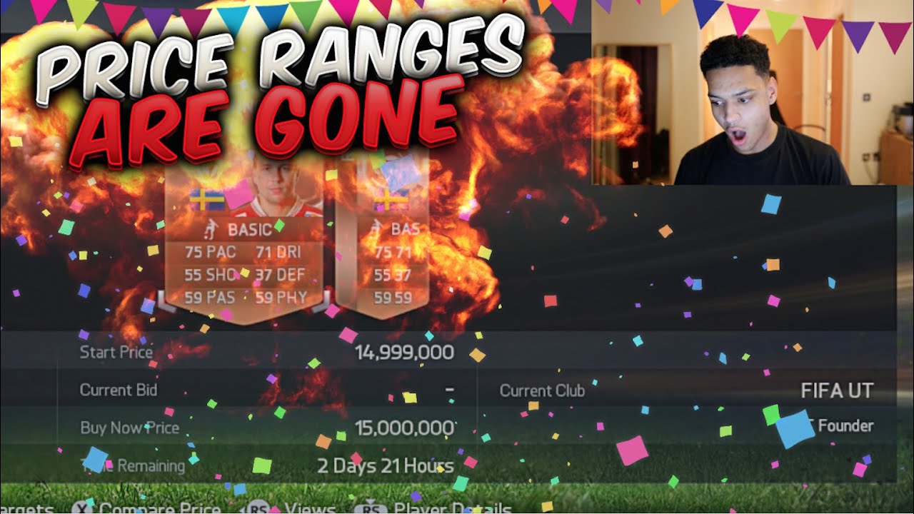 FIFA 15 PRICE RANGES ARE GONE!!