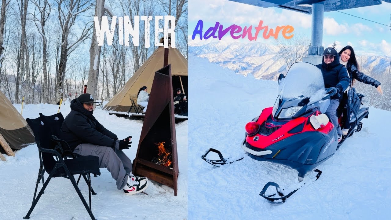 Winter Adventure in Hakuba Iwatake Snow Field ❄️ | Menda’s Adventure