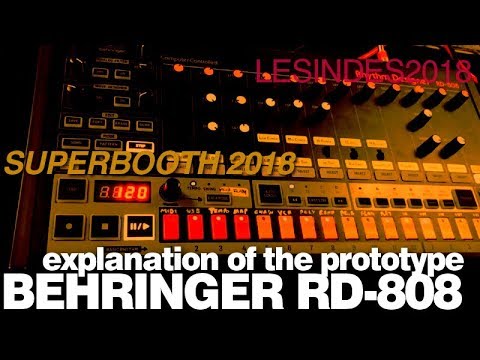 BEHRINGER RD-808 // INTRODUCTION EXPLANATION