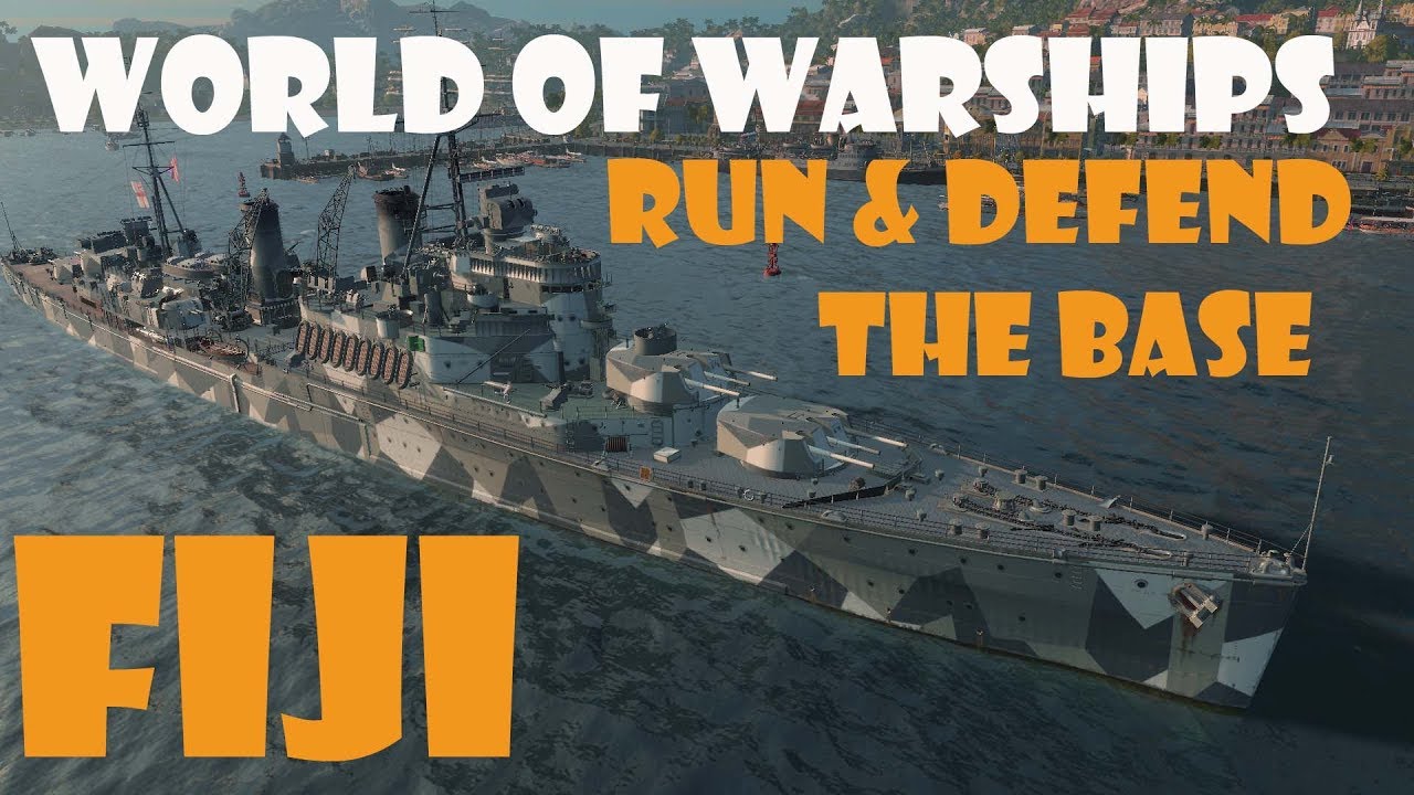 World of Warships UK Tier 7 Cruiser Fiji