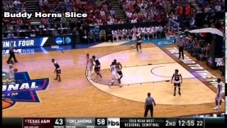 NCAA Tournament Sets - Oklahoma Buddy Horns Slice