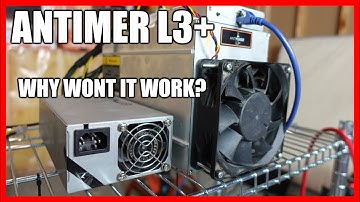 Help Me Troubleshoot A Antminer L3+ | Crypto Mining Basement Update