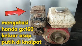Honda GX160 Exhaust Smoke
