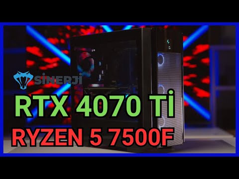 Ryzen 5 7500F ve ASUS RTX 4070 Ti Oyun Performansını Test Ettik 