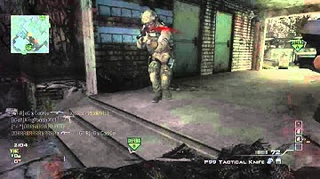 Modded Controller MW3 Draganov P99 Tactical Knife