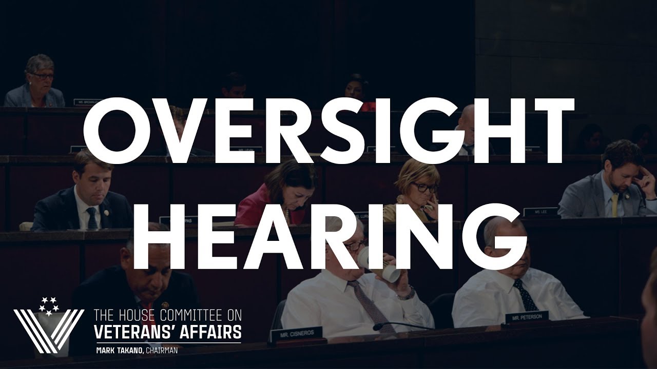 20190604 on E.O. Oversight Hearing Evaluating the Effectiveness of VA VR&E