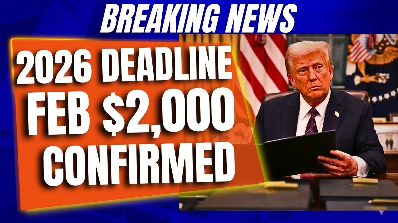 "2026 Tax Deadlines EXPOSED + $2,000 Social Security February Check Update — What You Must Know NOW"