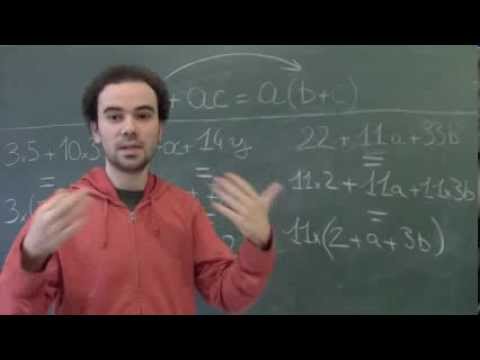 Développement et factorisation 8 (La factorisation)