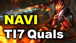 NAVI vs DD Comanche - TI7 CIS Quals DOTA 2