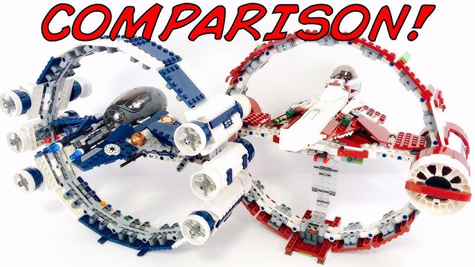 Svaghed sten scarp LEGO Star Wars Jedi Starfighter + Hyperdrive review! 75191 - YouTube