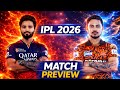 TATA IPL 2026 Match No:1 RCB Vs SRH Full Match Preview||