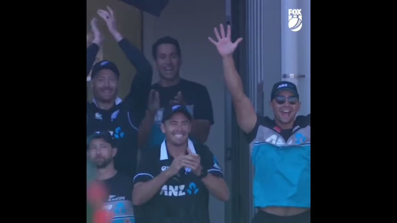 Daryl Mitchell maiden ODI century. 