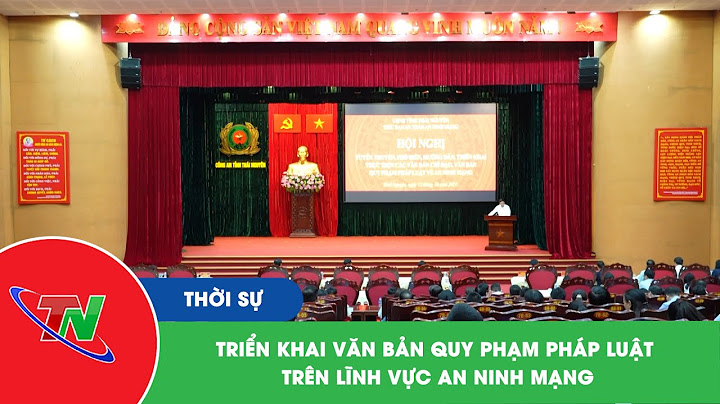 Văn bản hướng dẫn thi hành luật an ninh mạng năm 2024