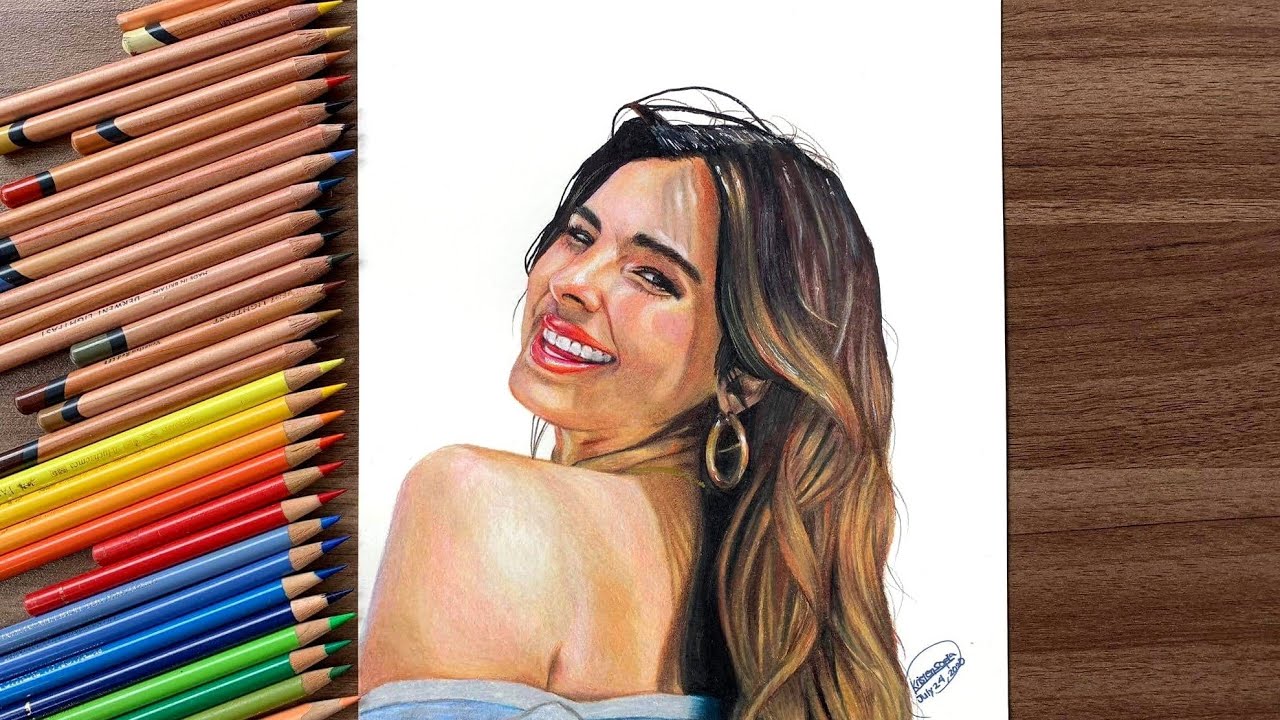 Drawing Addison Rae Speed Drawing Youtube