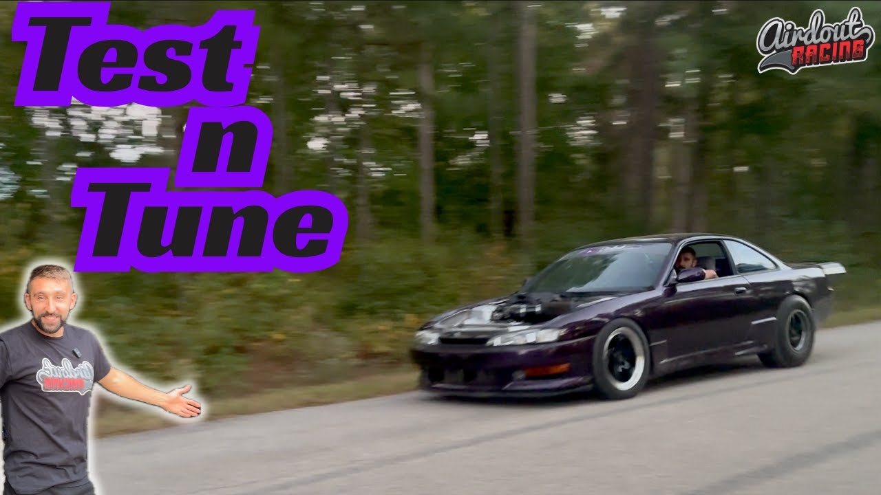 LS S14 Kouki с турбонаддувом впервые выходит на дрэг-стрип!