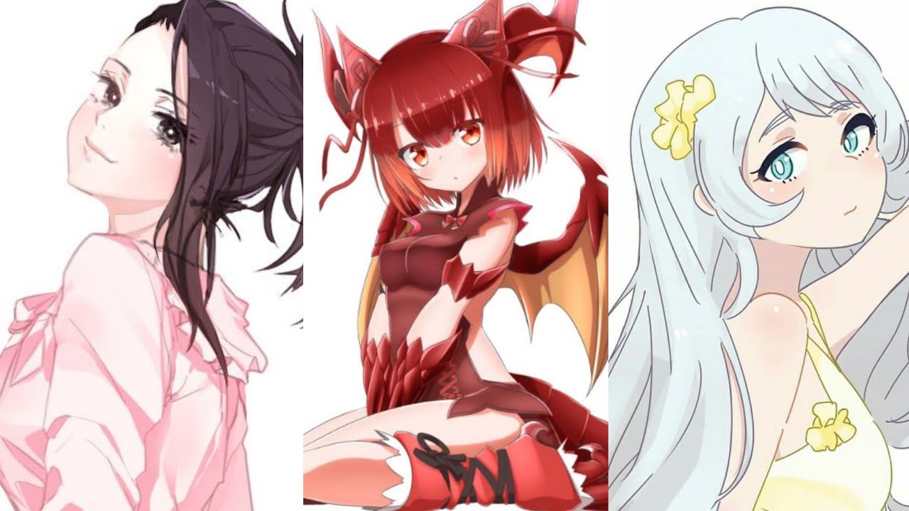 Dragon Fem Izuku x Nejire and Momo 1