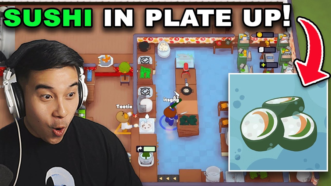 We Played The NEW SUSHI Dish In Plate Up! YouTube