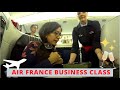 Air france business class travel  lovely experience didnt want the flight to end 
