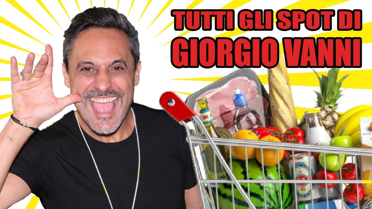 TUTTI gli SPOT cantati da GIORGIO VANNI (o quasi)