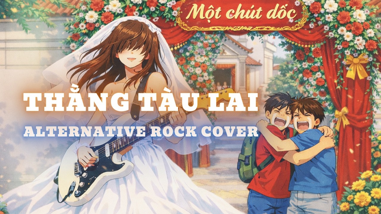 THẰNG TÀU LAI - Alternative Rock Cover | Lyrics Video | Một chút dốc