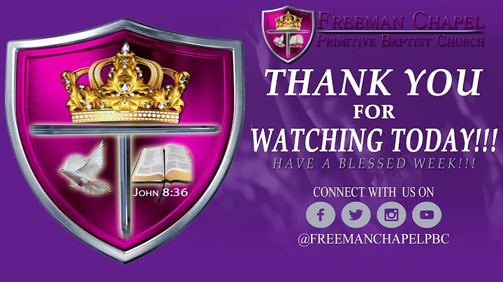 Freeman Chapel PBC Live: "Celebration of Life" Mot...