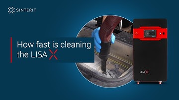 How fast is cleaning the Lisa X ?