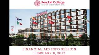 Event Recording: Financial Aid information session - 2/8/2017