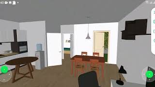 HOME DESIGN MINIMALIST 6X12 3D MODEL | PLANNER 5D - ANDROID APP screenshot 4