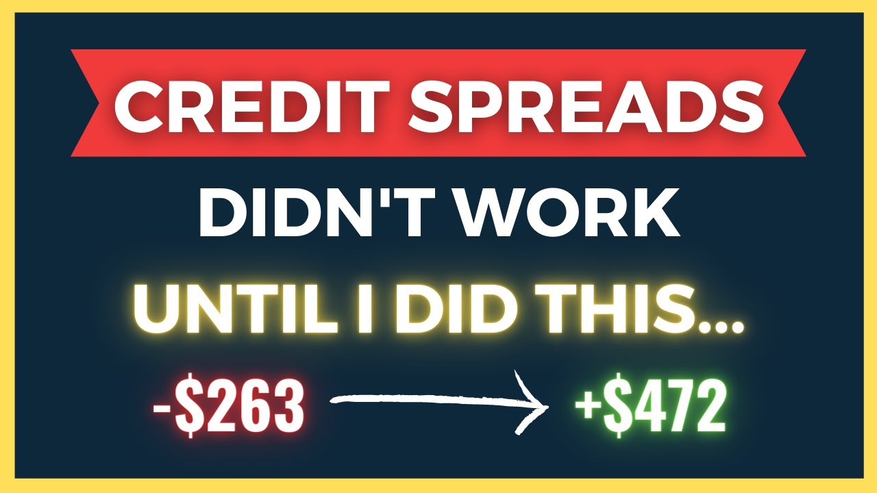 The Complete Beginner's Guide To Managing Losing Credit Spreads YouTube