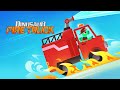 Dinosaur fire truck   firefighter simulator game for kids  kids games  kids learning  yateland
