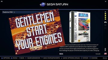 SEGA Saturn «Daytona USA» on a Raspberry Pi 4 with Batocera 39