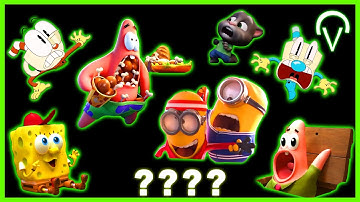 90 Mega Compilation  Cuphead Minions Patrick Spongebob! Sound Variations in 481 Seconds.