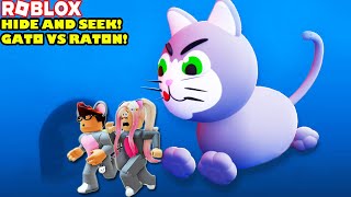 We played Hide and Seek: Cats vs. Mice! Different Challenges! 😄😺🐭 screenshot 4