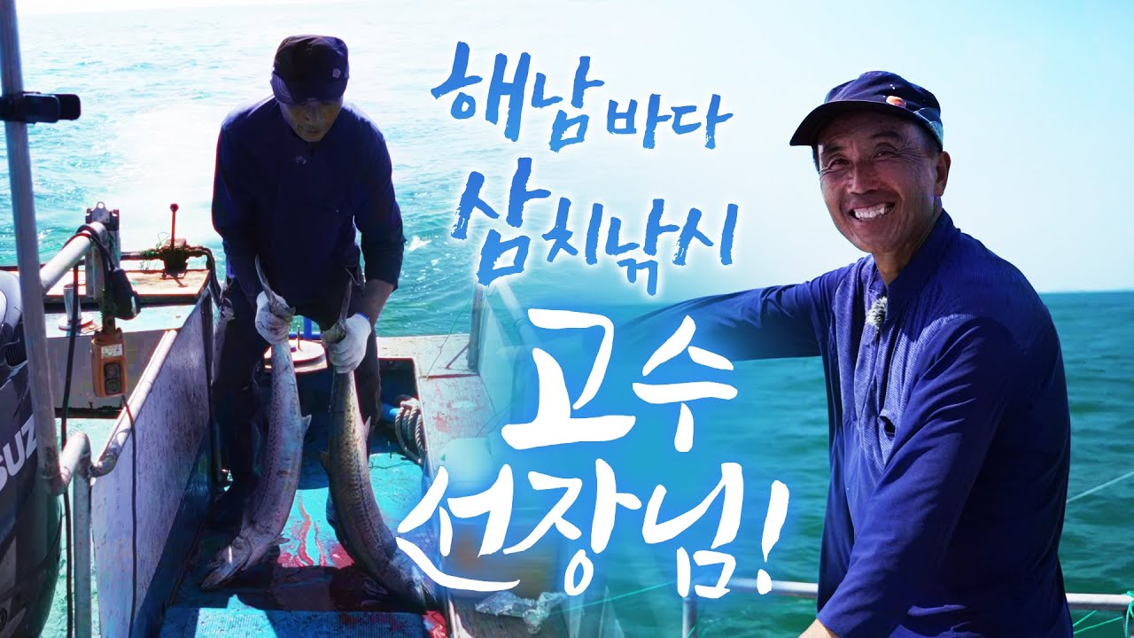 큰 놈 잡았다! 일흔 나이에도 거침없이 삼치를 쑥쑥! #삼치 #낚시 #대물 #바다