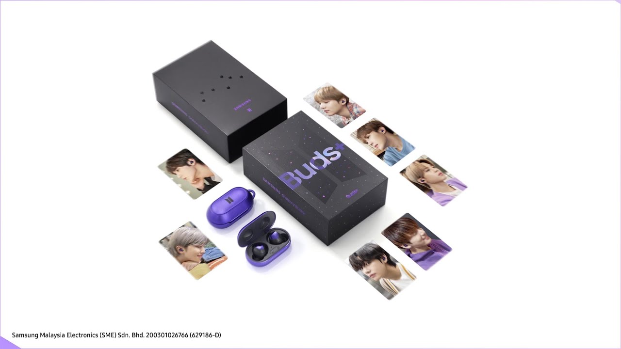 Galaxy Buds+ BTS Edition Unboxing Video - YouTube Galaxy Buds+ BTS Edition Unboxing Video - YouTube