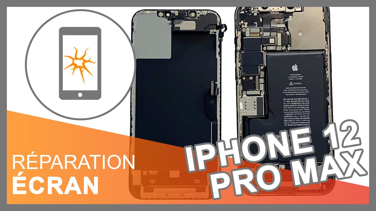 Ecran iPhone 12 Pro Max - Bloc OLED d'origine Apple
