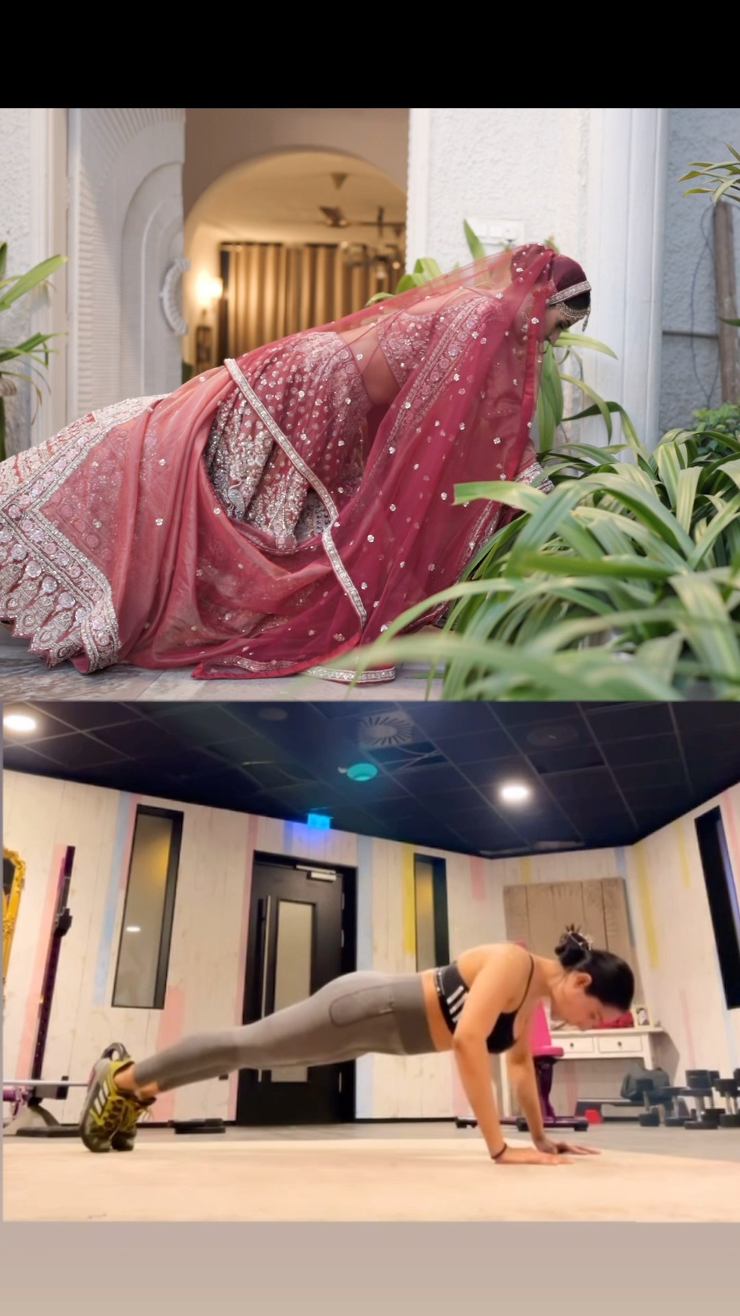 The “Push-Ups” Bride ❤️☺️ Parul Garg