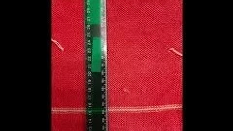 May tension swatch